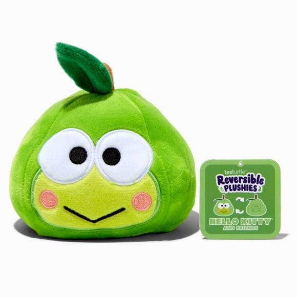TeeTurtle Hello Kitty And Friends Reversible Keroppi Pear - Picture 2 of 9